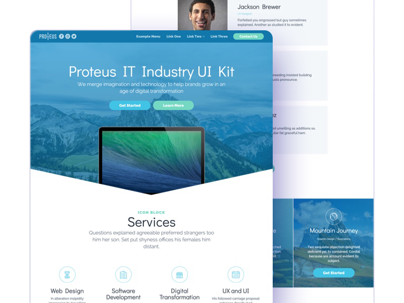 proteus template screenshots