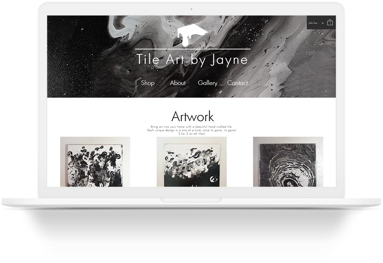 Tile Art by Jayne Mockup